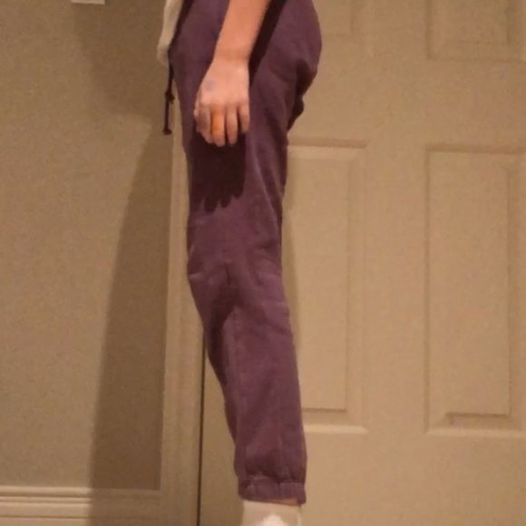 Aritzia Purple Boyfriend Sweatpants - Picture 6 of 6